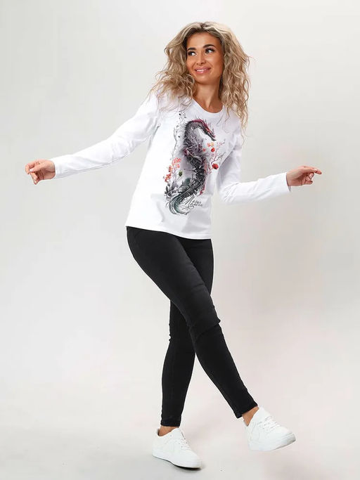 Лонгслив женский 279 - Вега фото 9