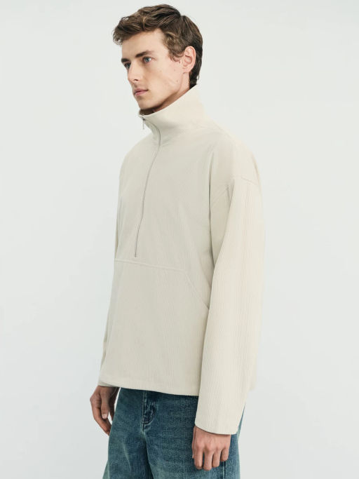 Толстовка из вельвета relax fit / Zarina