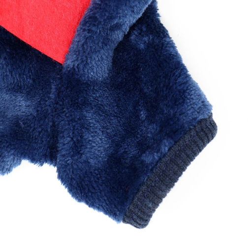 Комбинезон Акула с капюшоном, размер XS (ДС 20 см, ОГ 30 см, ОШ 20 см), синий - Simaland фото 9