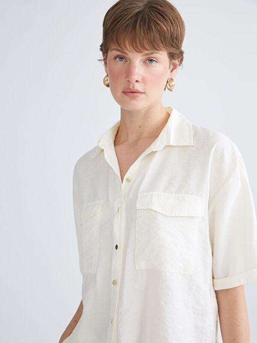 Modal Kar???ml? Kad?n G?mlek