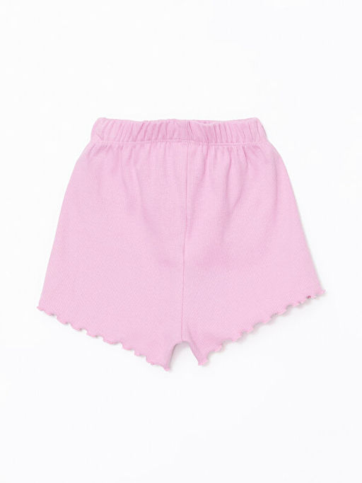 Beli Lastikli Basic K?z ?ocuk ?ort