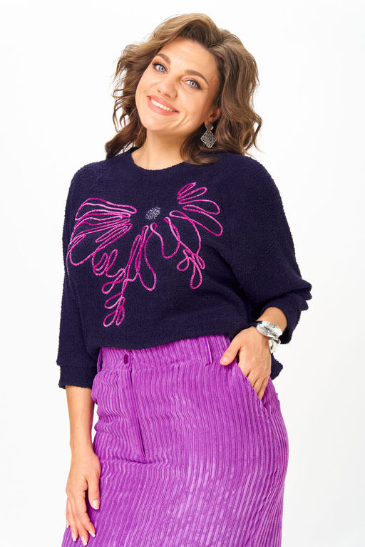 Костюм Michel Chic 1442 синий, пурпурный