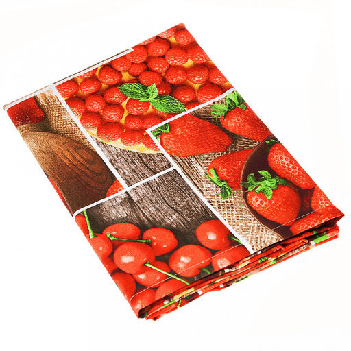 "Урожай" Скатерть 220х145см, длина стола до 180см, на 8-10 персон, хлопок "Премиум" 186г/м2, "Домашняя мода" (Россия)