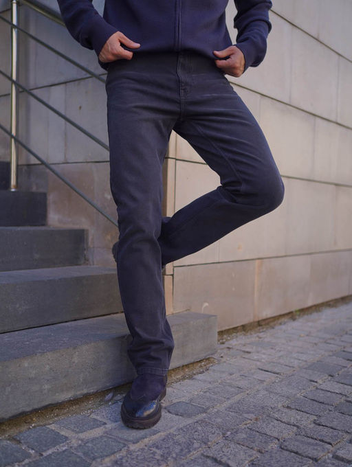 Мужские джинсы _ 09652 - F5 фото 12