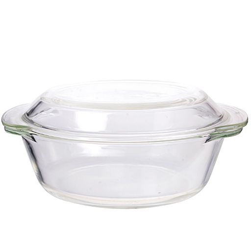 26267 Кастрюля стекло 1л с крышкой LR (х6) - Mayer&boch фото 2