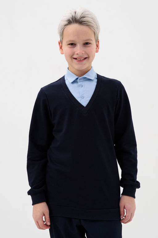 Обманка школа длинный рукав