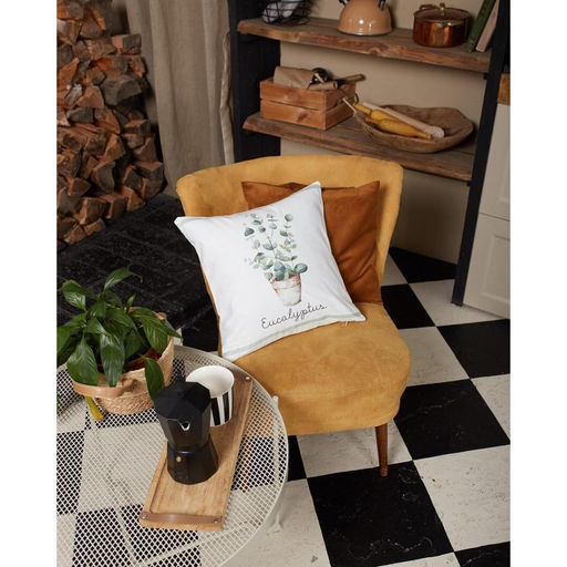 Наволочка декоративная Этель Eucalyptus (вид 2), 48 х 48 см, 100% хлопок  фото 14