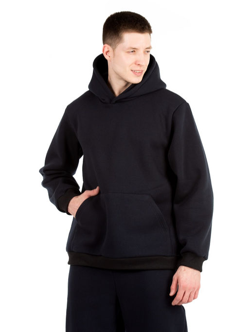 7412-0-0 Костюм спортивный мужской утепленный с начесом* - Chersa фото 3