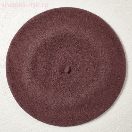 Берет фетр без отделки 11 Берет женский (56-58)