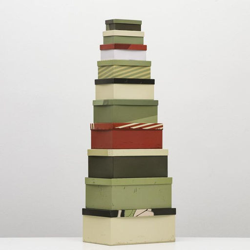 Набор подарочных коробок 10 в 1 23 февраля, 30.5?20?13  12?6.5?4 см