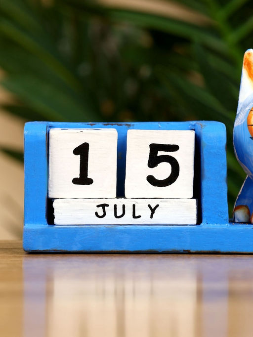 Календарь настольный Котик, 1367 см, дерево, синий - Simaland фото 5