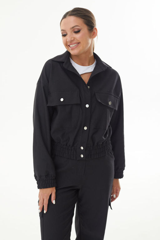 Куртка AURA 7030-164 черный  фото 6