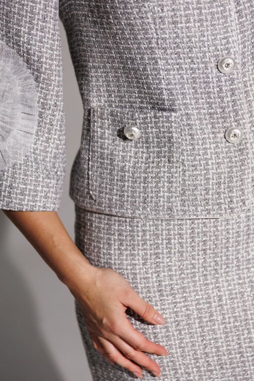 Костюм Мода Юрс 25-2943 серый