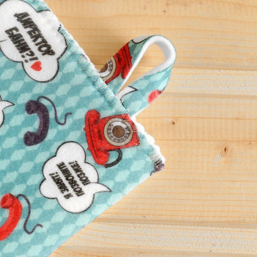 Рукавица для бани с принтом Директор бани - Simaland фото 3