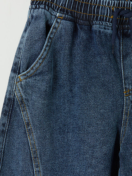 Baggy Fit Erkek ?ocuk Jean Pantolon