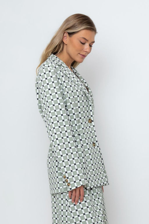 VERY NEAT _ ЕВТ 3208/шалфей,мозаика жакет жен фото 3