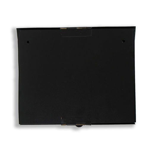 Ящик почтовый без замка (с петлёй), горизонтальный Мини, чёрный - Simaland фото 6