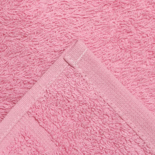 Полотенце махровое с бордюром 50х90 см, цвет фуксия, хлопок 100%, 430г/м2 - Simaland фото 4