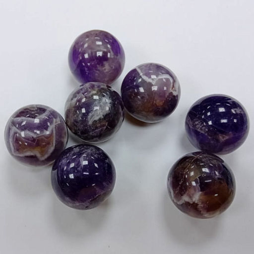 Шар камень Аметист способен вызвать любовь к дарителю 2см - Сандаловый дом фото 3