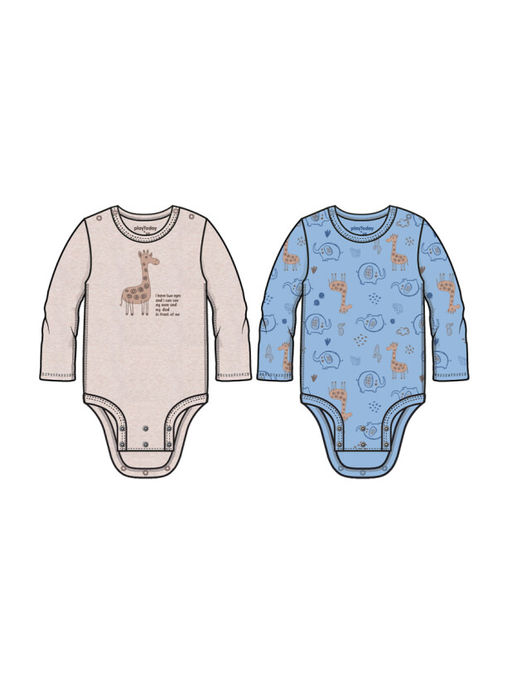 PlayToday / Боди для мальчика, 2 шт. в комплекте фото 3