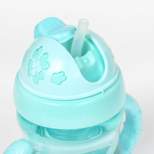 Поильник детский с трубочкой, 200 мл, с ручками, цвета МИКС - Simaland фото 2