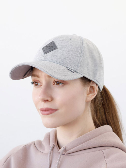 Бейсболка DJINNS арт. TrueFit Flex Basic Beauty (светло-серый)