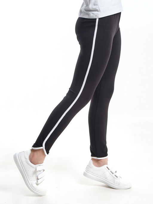 Леггинсы спортивные черные UD 7676 черный - Mini maxi фото 2