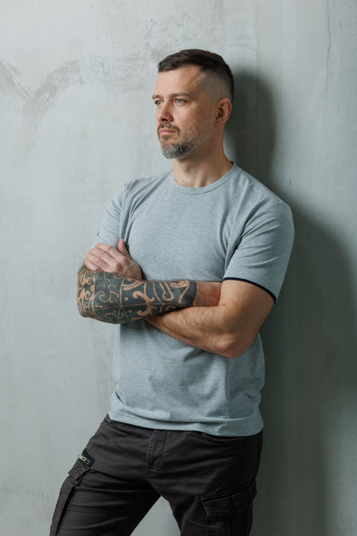 спортивная футболка 92% хлопок, 8% лайкра - Relay фото 65