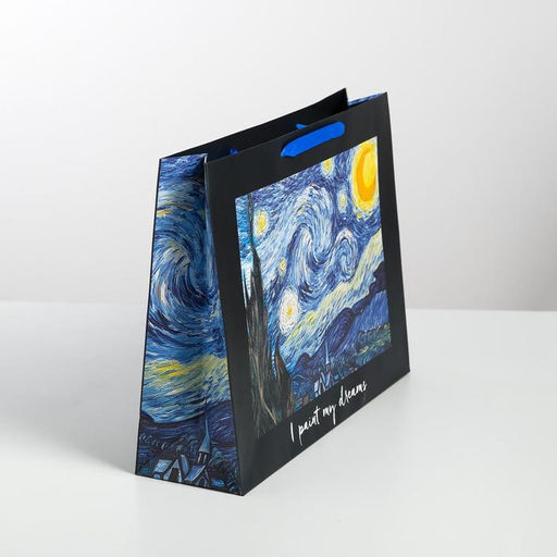 Пакет подарочный ламинированный, упаковка, I paint my dream, L 40×31×11.5 см