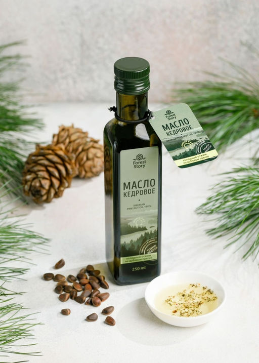 Кедровое масло Forest Story, 250 мл - Сибирский кедр фото 6