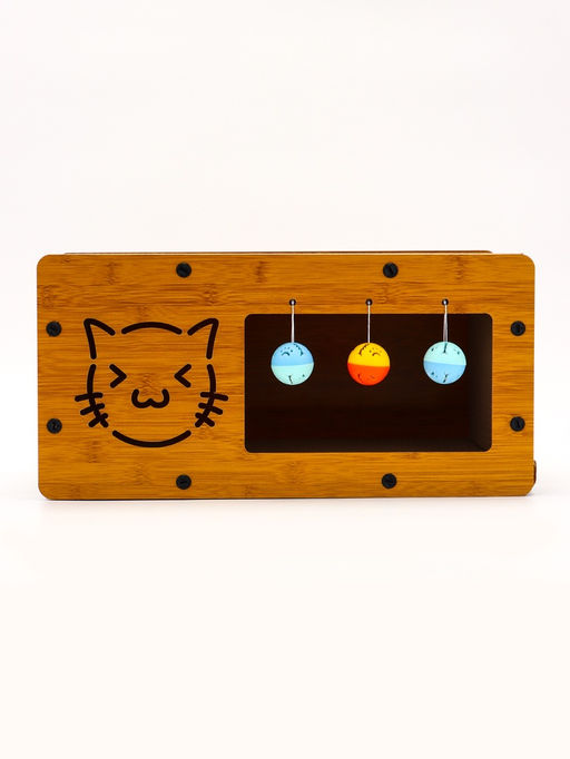 Когтеточка-лежанка Пижон из гофрокартона с кошачьей мятой КотТедж, 482424 см фото 5