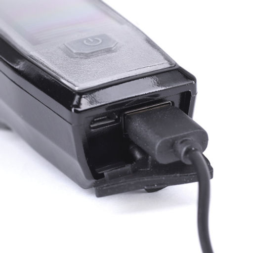 Фонарь передний COMIRON SUNPOWER корпус: ABS, IPX4; свет: T6, 350lm аккум: 2000 mAh USB сигнал 120Дб POWER BANK полная зарядка от солнца /уп 9/80/ - ГалеонТрейд фото 11