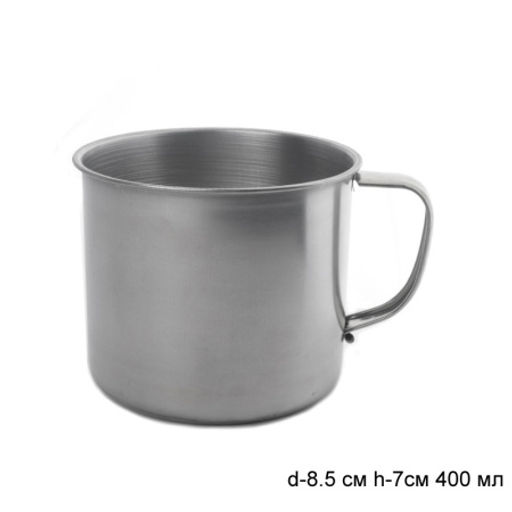 Кружка металл 400 мл / М-90 /уп 12/360/ 0,074 - Галеонтрейд фото 2