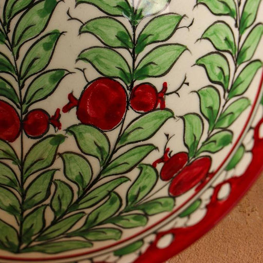 Коса Риштанская Керамика Гранаты 15 см, малая, микс - Шафран фото 3