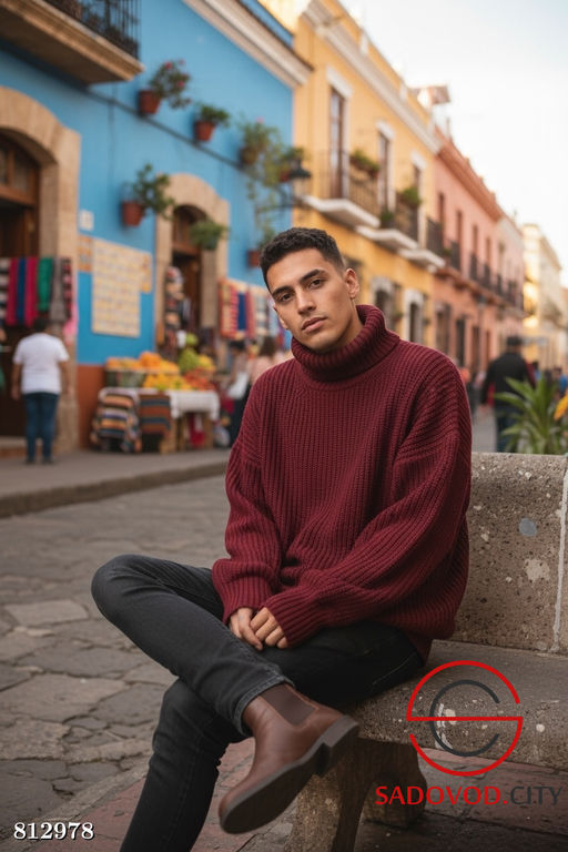 Свитер мужской вязанный - Bruno фото 3