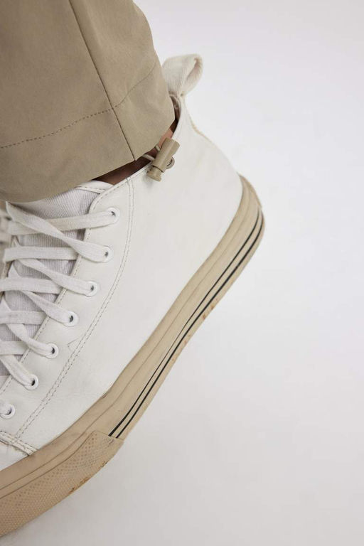 Брюки Cargo Jogger со шнурком, тянущиеся во всех направлениях - Defacto фото 9