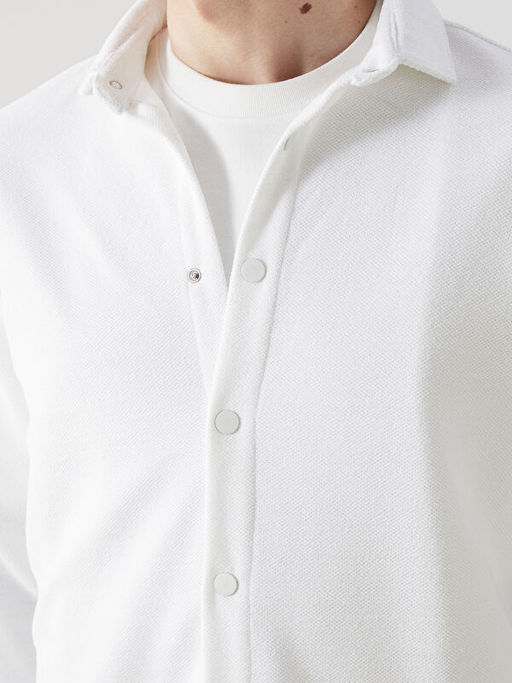 Regular Fit Uzun Kollu Gabardin Erkek G?mlek