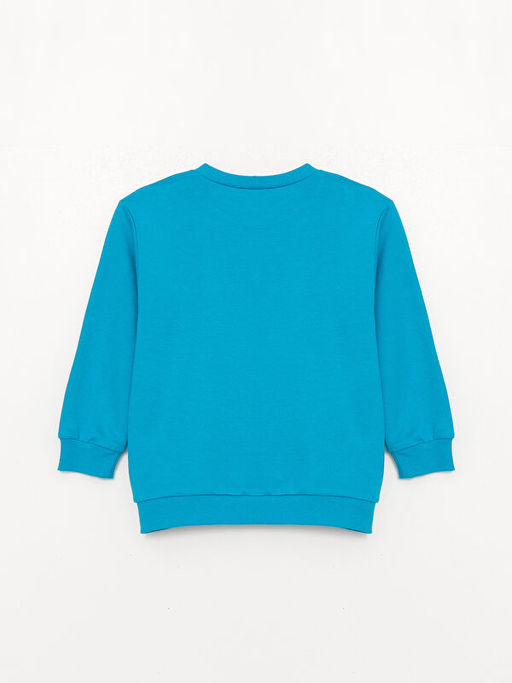 Bask?l? Uzun Kollu Erkek Bebek Sweatshirt 2li - Waikiki фото 3
