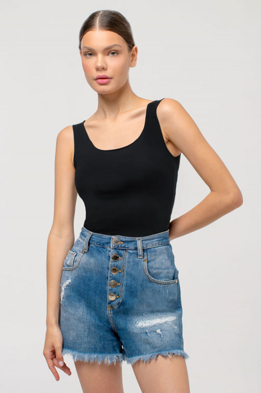 Арт. 3752/3 Майка женская 40-48 (5 шт) Цвет:черный - Калинка фото 8