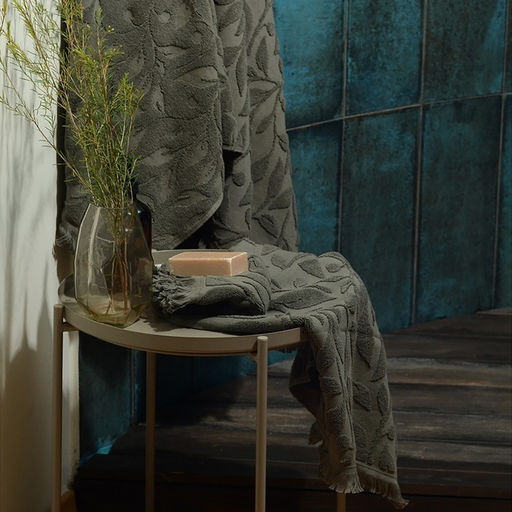 Полотенце махровое SL HOME: Boho «Олива» 90×150 см, 100% хлопок, 520 г/м²