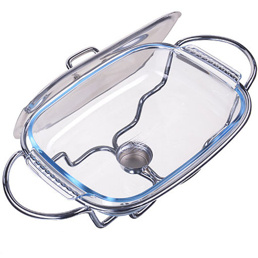 20880 Фондюшница 1,5 л нерж с 1 свечой MB (х4) - Mayer&boch фото 3