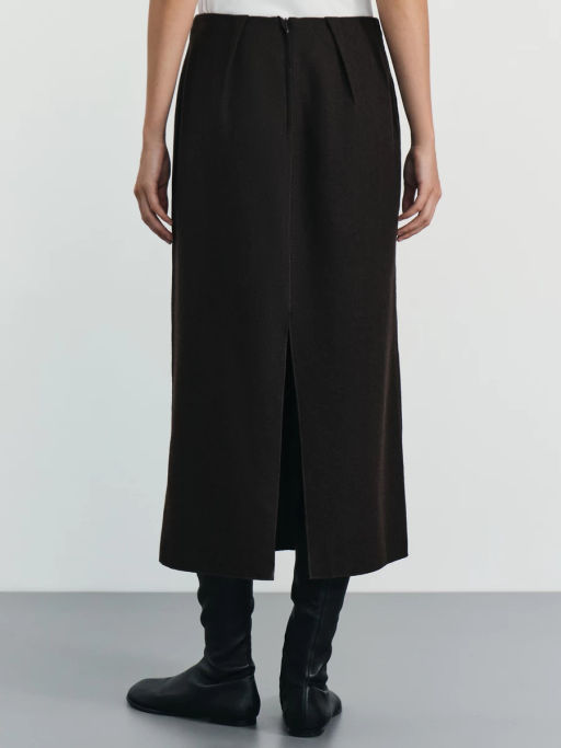 Юбка миди с шерстью / Zarina