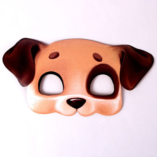 Набор бумажной посуды с масками Щенята: 6 тарелок, 6 стаканов, 6 масок - Страна карнавалия фото 3