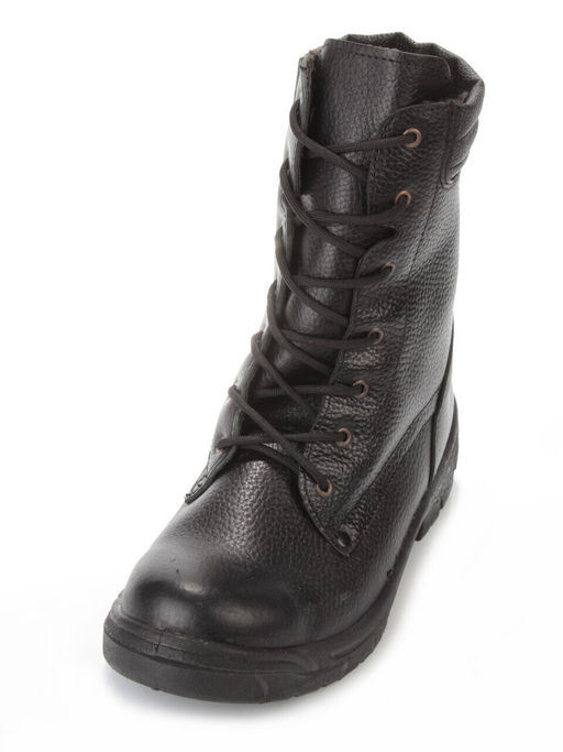 05-9008 BLACK Ботинки зимние мужские (искусственная кожа, искусственный мех) - No name фото 5