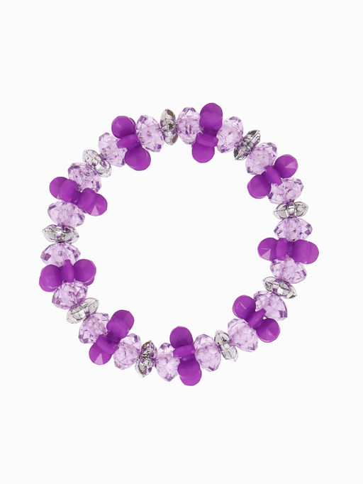 Цена за 2 шт. Браслет детский «Выбражулька» карусель, фиолетовый