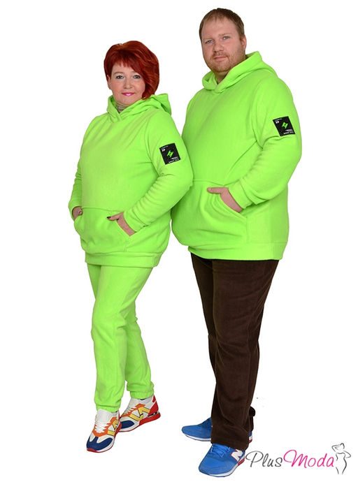 Толстовка Модель №1438 размеры 44-84 - Plusmoda фото 5