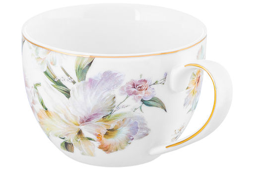 Чайная пара 2 пр. 250 мл 12,5*9*6,5 см "Корнелия", NEW BONE CHINA