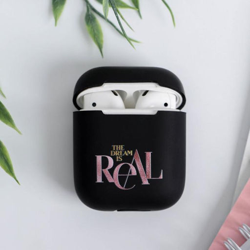 Подарочный набор: ежедневник, чехол для наушников и ремень для часов «Love», 20×22 см