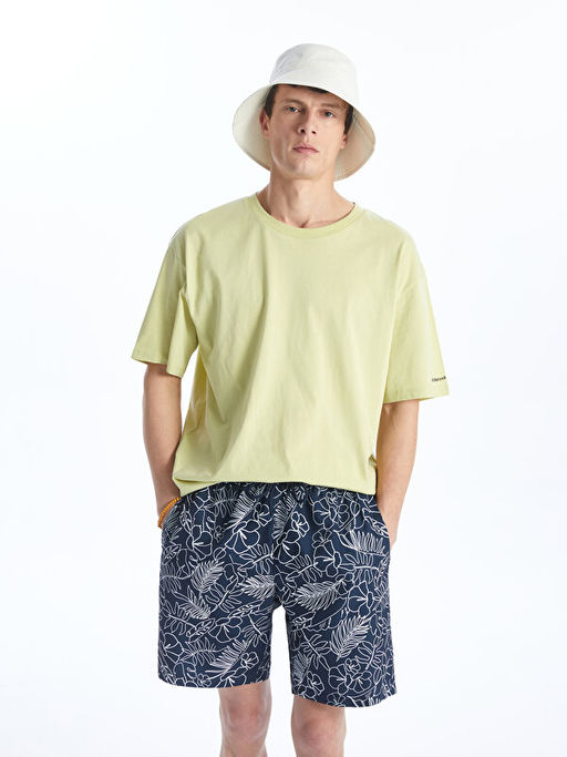 Diz Hizas? Boy Desenli Erkek Deniz ?ortu