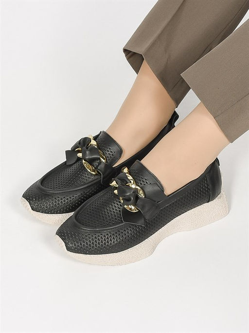 Слиперы/ Мокасины 011-737 Siyah